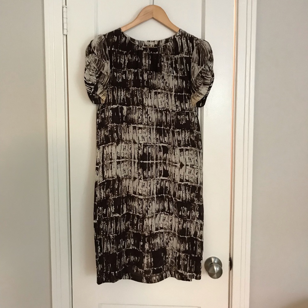 Silk shift dress by Cynthia Vincent